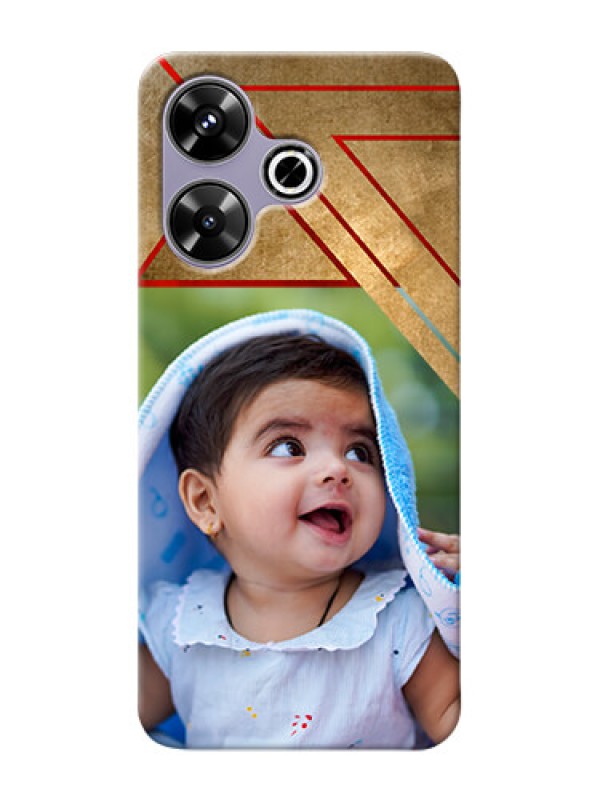 Custom Poco M6 Plus 5G mobile phone cases: Gradient Abstract Texture Design