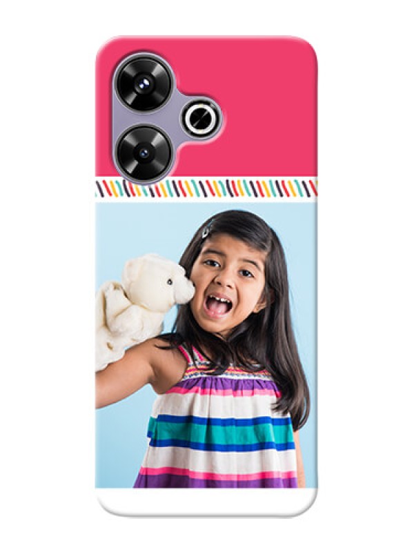 Custom Poco M6 Plus 5G Personalized Phone Cases: line art design