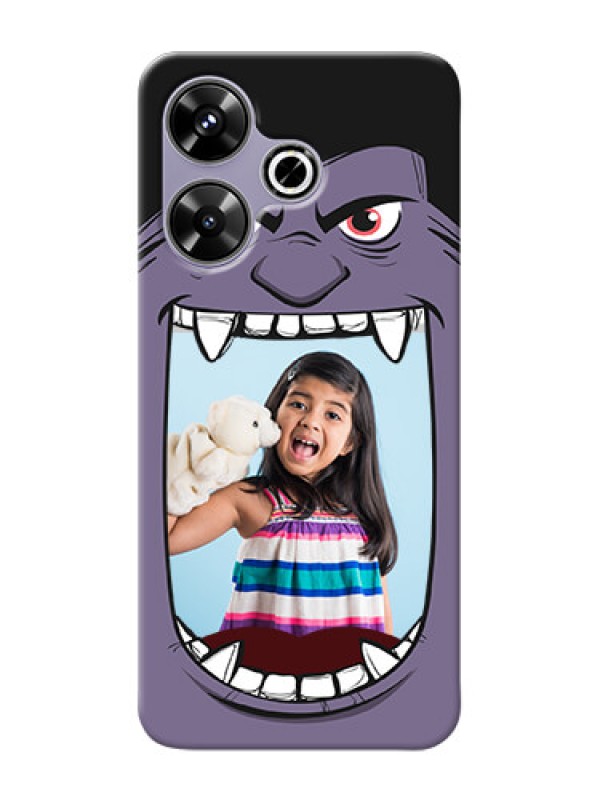 Custom Poco M6 Plus 5G Personalised Phone Covers: Angry Monster Design