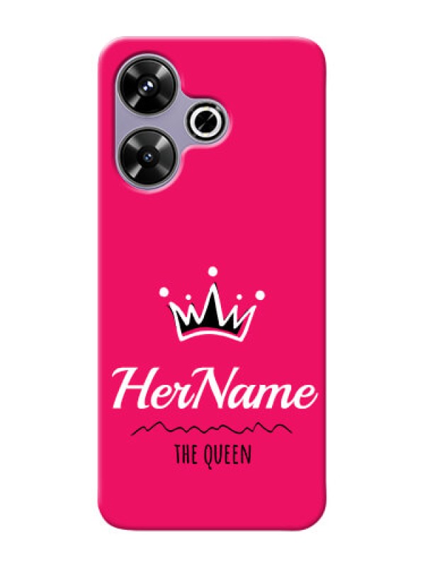 Custom Poco M6 Plus 5G Queen Phone Case with Name