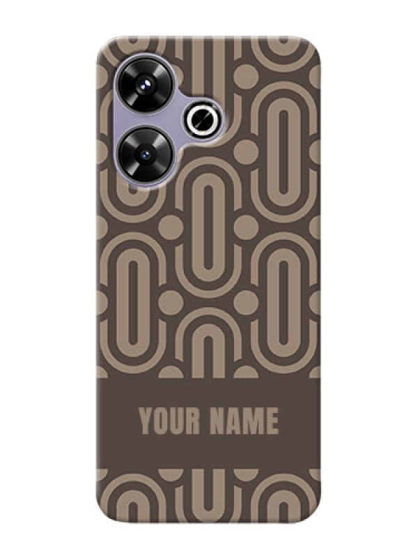 Custom Poco M6 Plus 5G Custom Phone Case with Captivating Zero Pattern Design