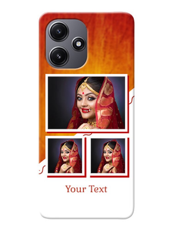 Custom Poco M6 Pro 5G Personalised Phone Cases: Wedding Memories Design