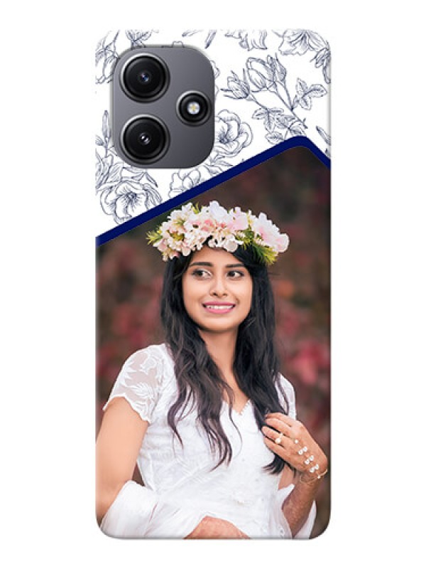 Custom Poco M6 Pro 5G Phone Cases: Premium Floral Design