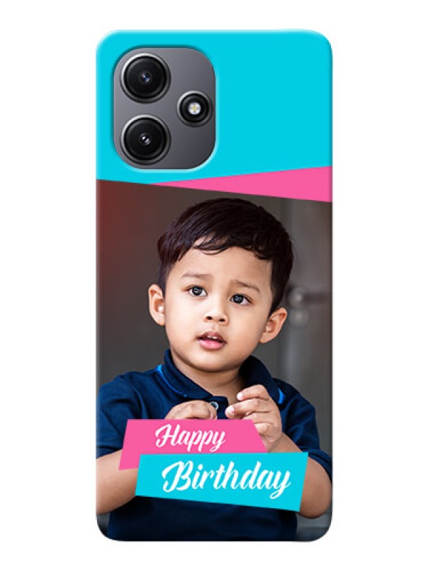 Custom Poco M6 Pro 5G Mobile Covers: Image Holder with 2 Color Design