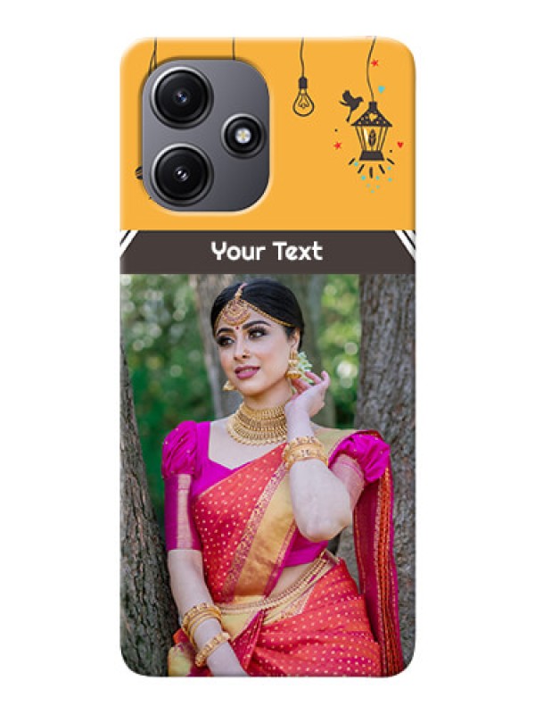 Custom Poco M6 Pro 5G custom back covers with Family Picture and Icons