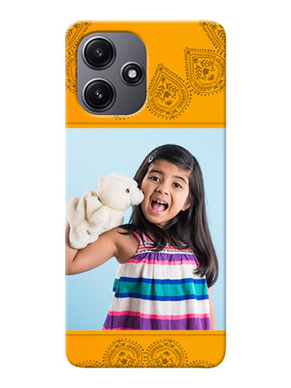 Custom Poco M6 Pro 5G custom mobile back covers: Photo Wedding Design