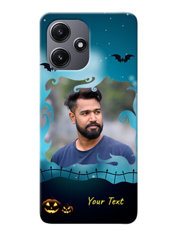 Custom Poco M6 Pro 5G Personalised Phone Cases: Halloween frame design