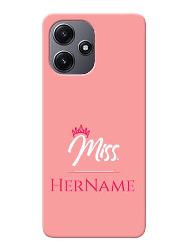 Custom Poco M6 Pro 5G Custom Phone Case Mrs with Name