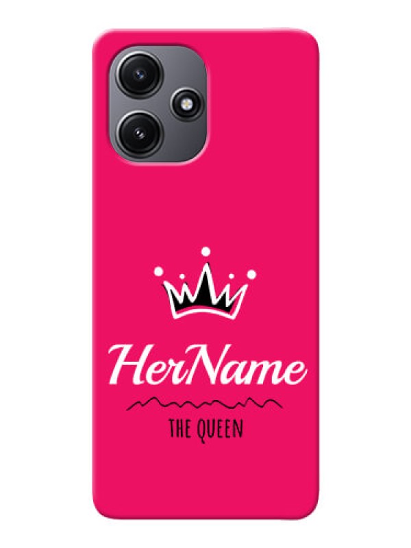 Custom Poco M6 Pro 5G Queen Phone Case with Name