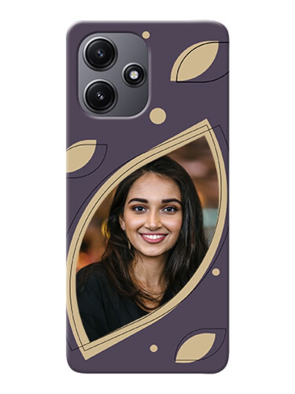 Custom Poco M6 Pro 5G Custom Mobile Case with Falling Leaf Design