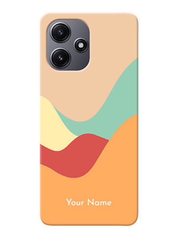 Custom Poco M6 Pro 5G Personalized Phone Case with Ocean Waves Multiwithcolour Design