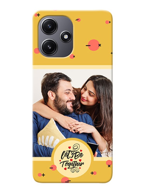 Custom Poco M6 Pro 5G Photo Printing on Case with Lets be Together Design
