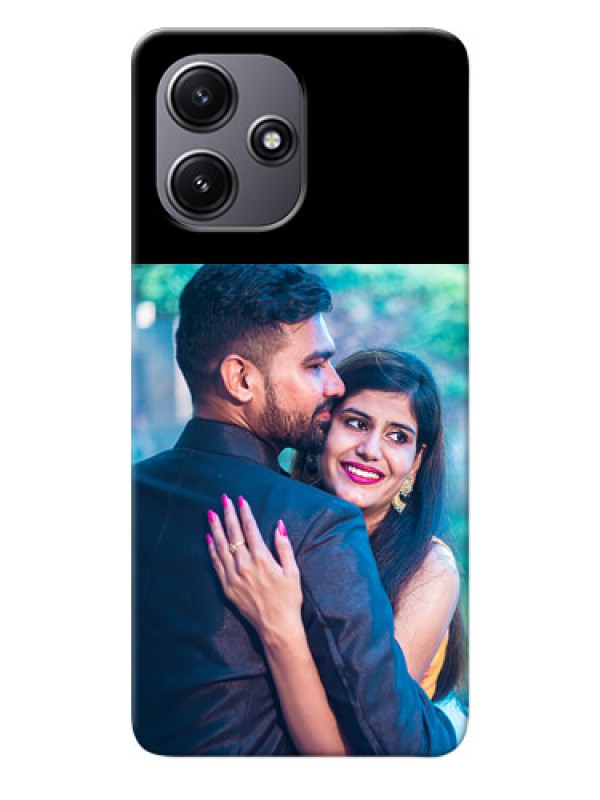 Custom Poco M6 Pro 5G Custom Hard Phone Case - Upload Full Picture With Custom Color Design