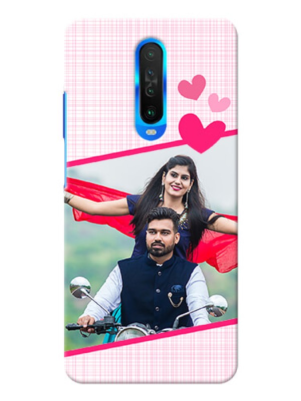 Custom Poco X2 Personalised Phone Cases: Love Shape Heart Design