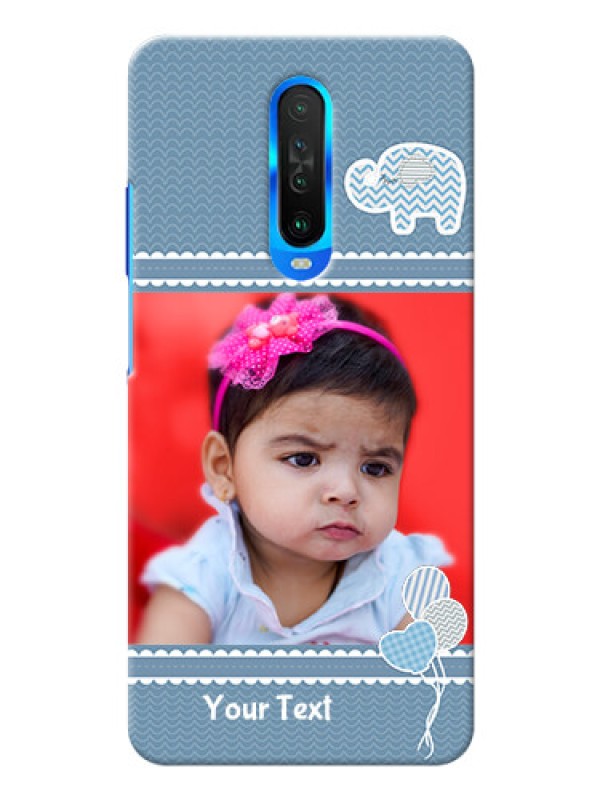 Custom Poco X2 Custom Phone Covers with Kids Pattern Design