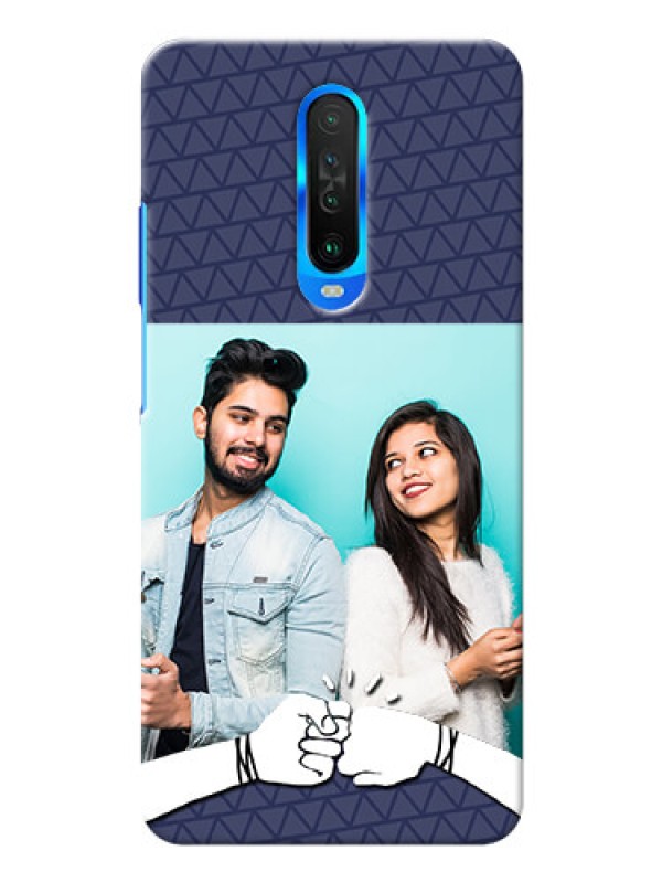 Custom Poco X2 Mobile Covers Online with Best Friends Design  