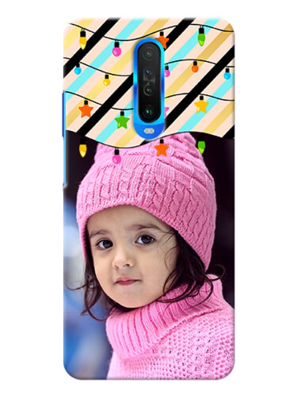 Custom Poco X2 Personalized Mobile Covers: Lights Hanging Design