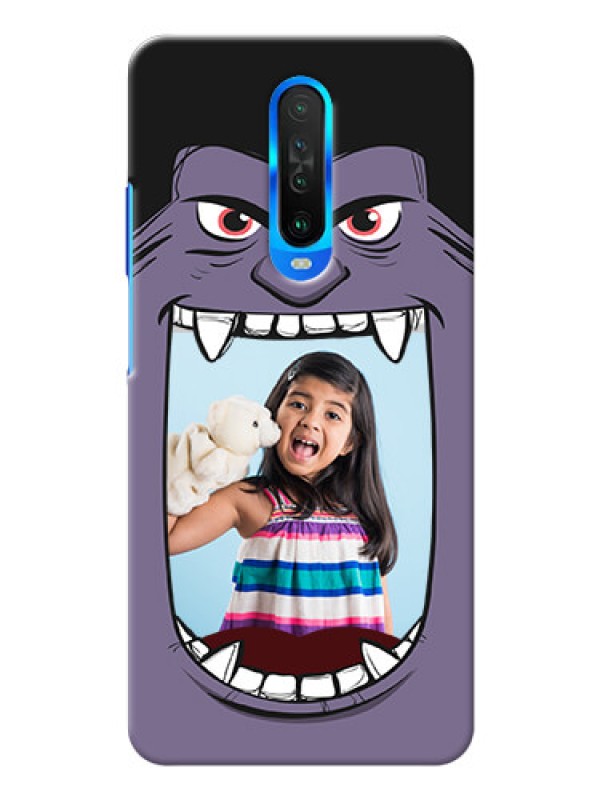 Custom Poco X2 Personalised Phone Covers: Angry Monster Design