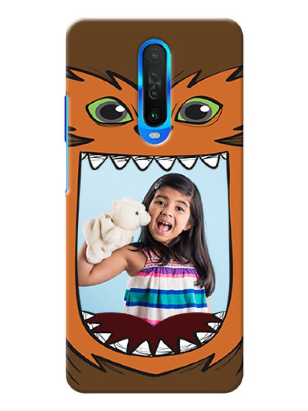 Custom Poco X2 Phone Covers: Owl Monster Back Case Design