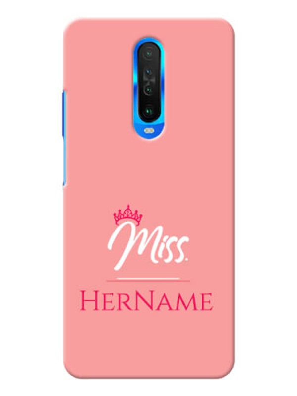 Custom Poco X2 Custom Phone Case Mrs with Name