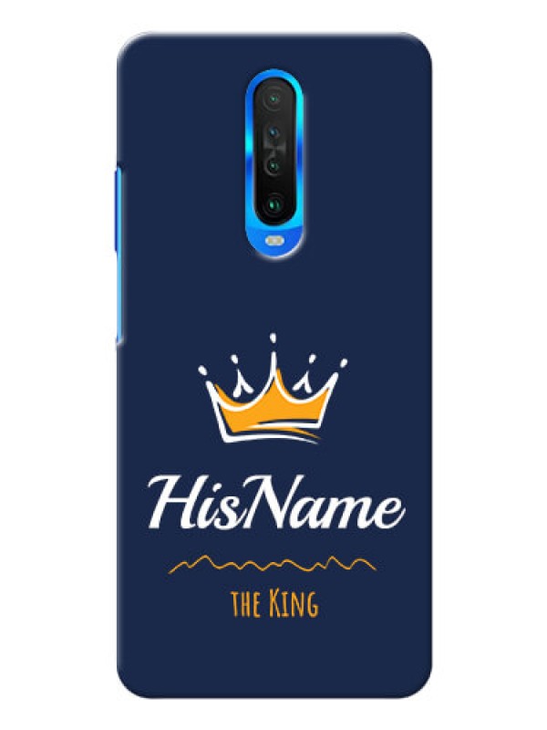 Custom Poco X2 King Phone Case with Name