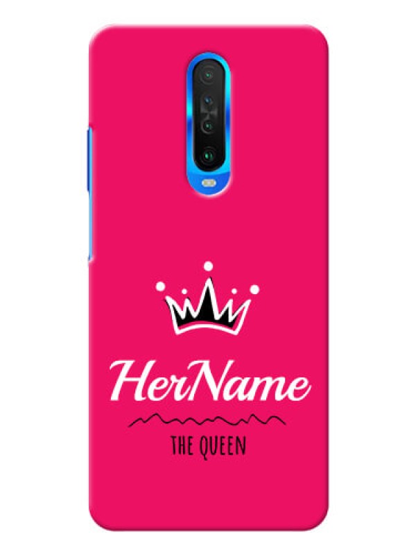 Custom Poco X2 Queen Phone Case with Name