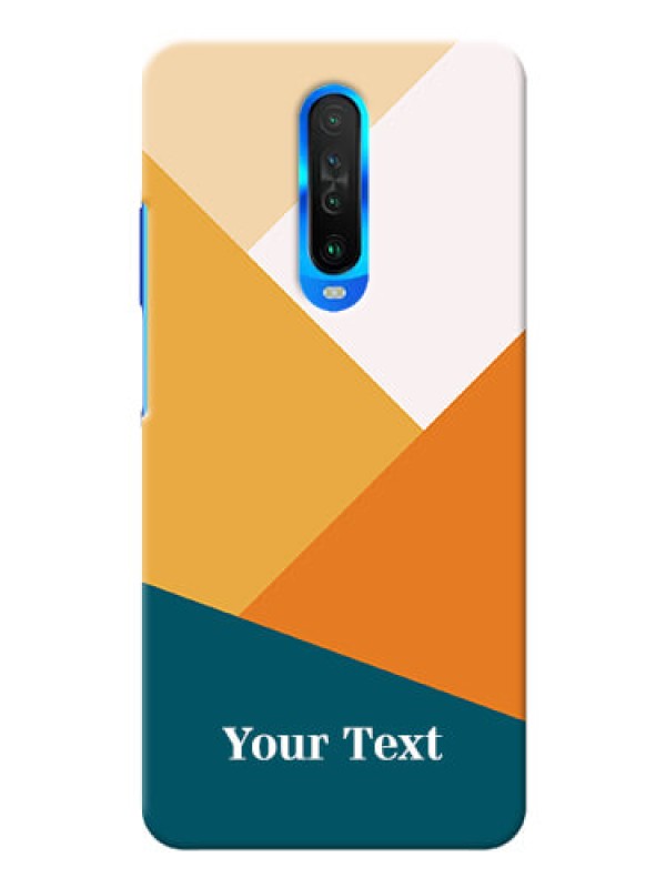 Custom Poco X2 Custom Phone Cases: Stacked Multi-colour Design