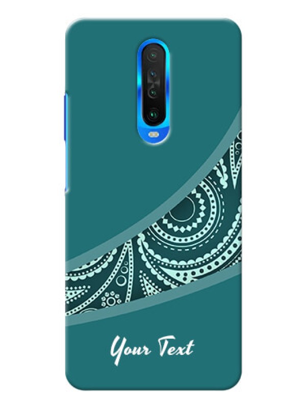 Custom Poco X2 Custom Phone Covers: semi visible floral Design