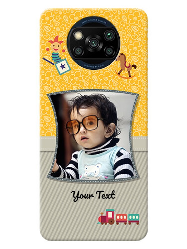 Custom Poco X3 Pro Mobile Cases Online: Baby Picture Upload Design