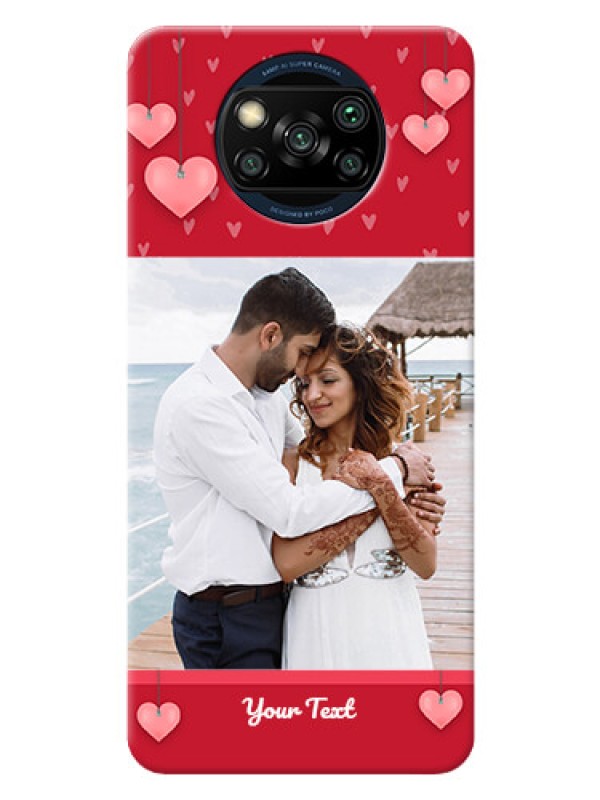 Custom Poco X3 Pro Mobile Back Covers: Valentines Day Design