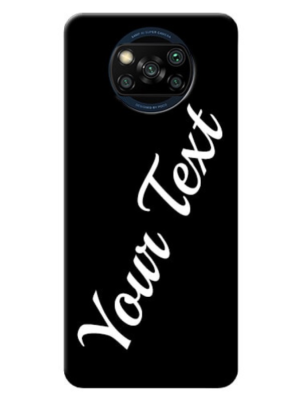 Custom Poco X3 Custom Mobile Cover with Your Name