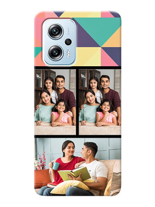 Custom Poco X4 GT 5G personalised phone covers: Bulk Pic Upload Design