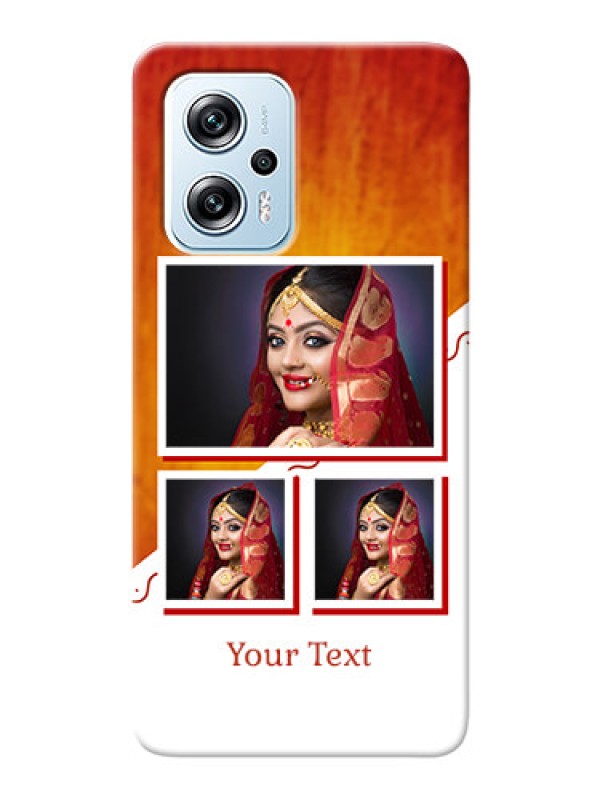 Custom Poco X4 GT 5G Personalised Phone Cases: Wedding Memories Design 