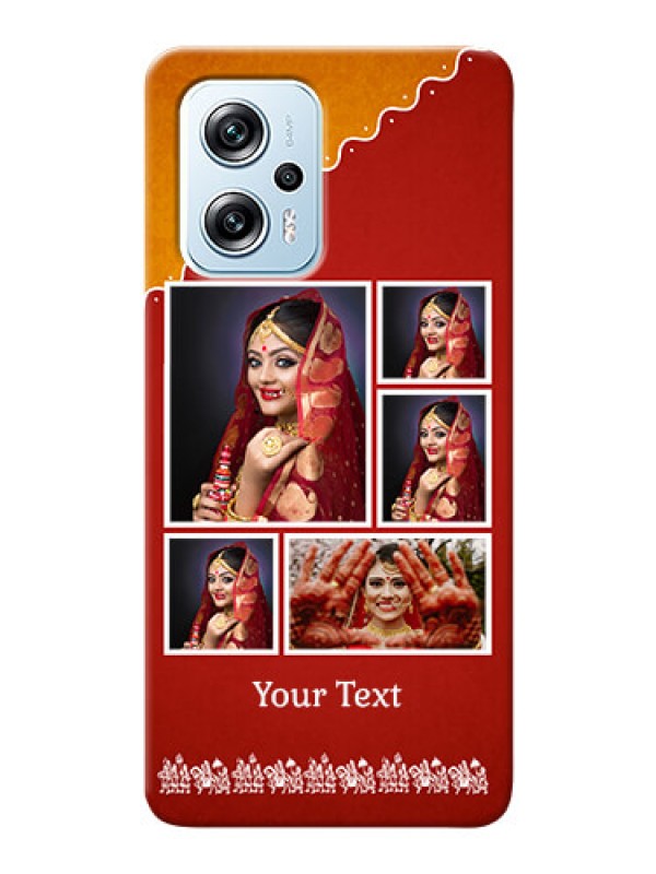 Custom Poco X4 GT 5G customized phone cases: Wedding Pic Upload Design