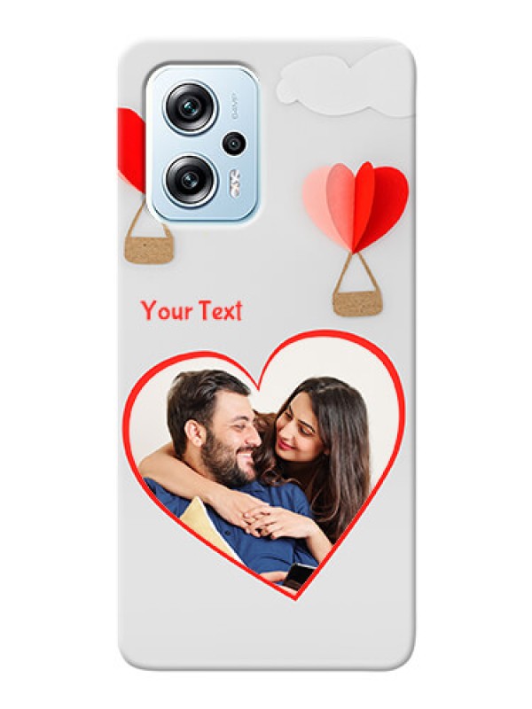 Custom Poco X4 GT 5G Phone Covers: Parachute Love Design