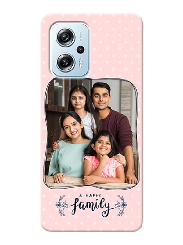 Custom Poco X4 GT 5G Personalized Phone Cases: Family with Dots Design