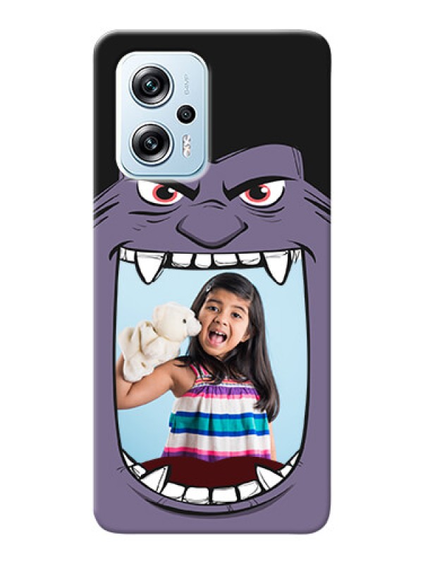 Custom Poco X4 GT 5G Personalised Phone Covers: Angry Monster Design