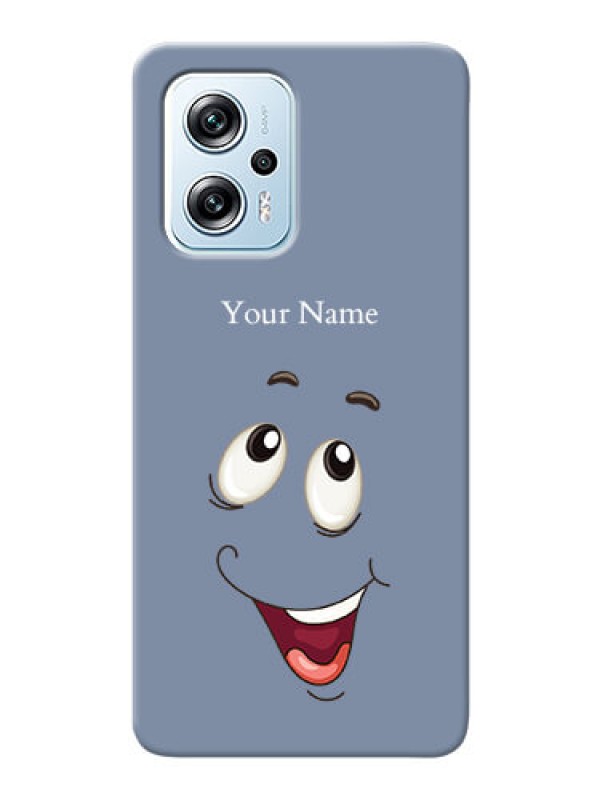 Custom Poco X4 Gt 5G Phone Back Covers: Laughing Cartoon Face Design