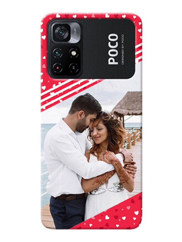 Custom Poco X4 Pro 5G Custom Mobile Covers: Valentines Gift Design