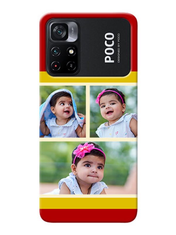 Custom Poco X4 Pro 5G mobile phone cases: Multiple Pic Upload Design
