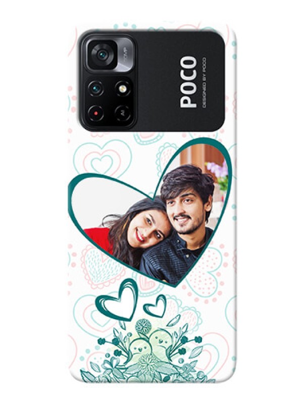 Custom Poco X4 Pro 5G Personalized Mobile Cases: Premium Couple Design