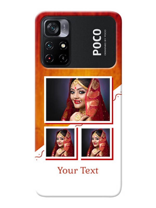 Custom Poco X4 Pro 5G Personalised Phone Cases: Wedding Memories Design 