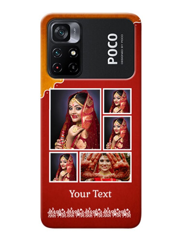 Custom Poco X4 Pro 5G customized phone cases: Wedding Pic Upload Design