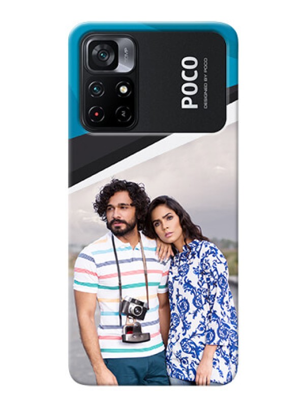 Custom Poco X4 Pro 5G Back Covers: Simple Pattern Photo Upload Design