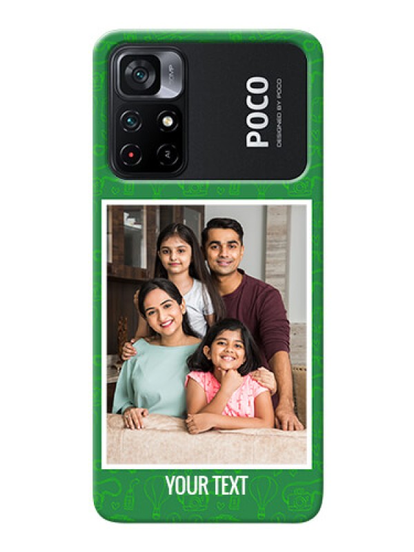 Custom Poco X4 Pro 5G custom mobile covers: Picture Upload Design