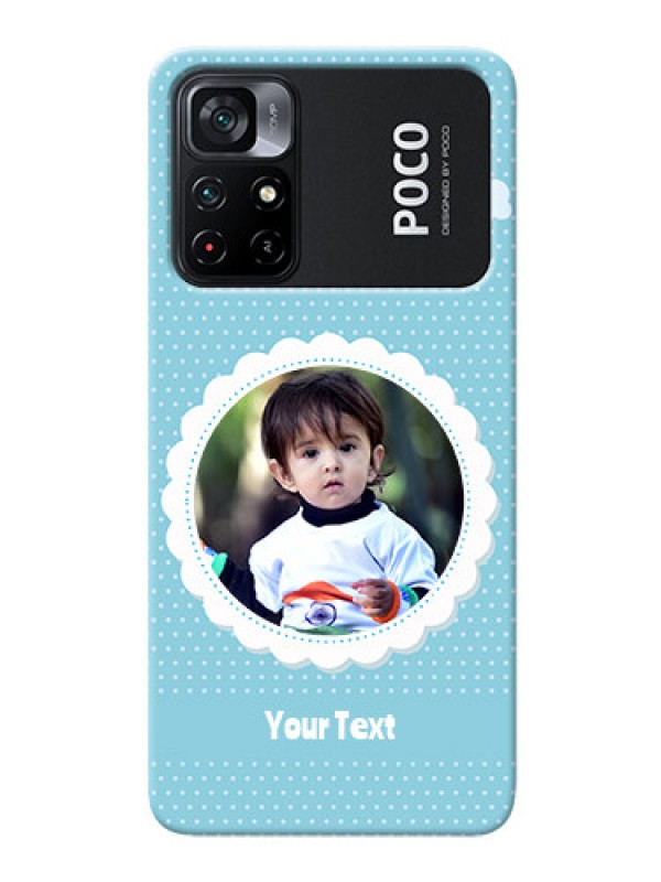 Custom Poco X4 Pro 5G mobile cases online: violet Pattern Design