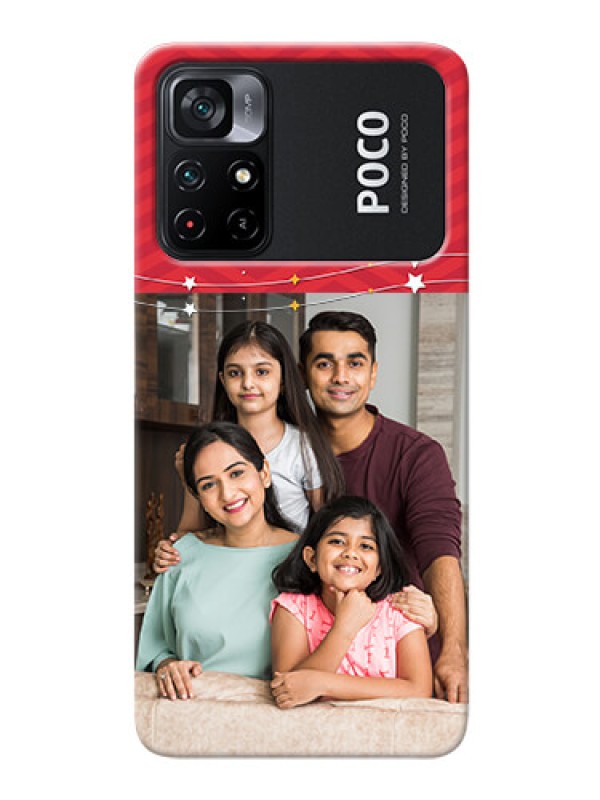 Custom Poco X4 Pro 5G customized phone cases: Happy Family Design