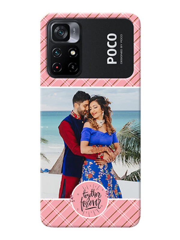 Custom Poco X4 Pro 5G Mobile Covers Online: Together Forever Design