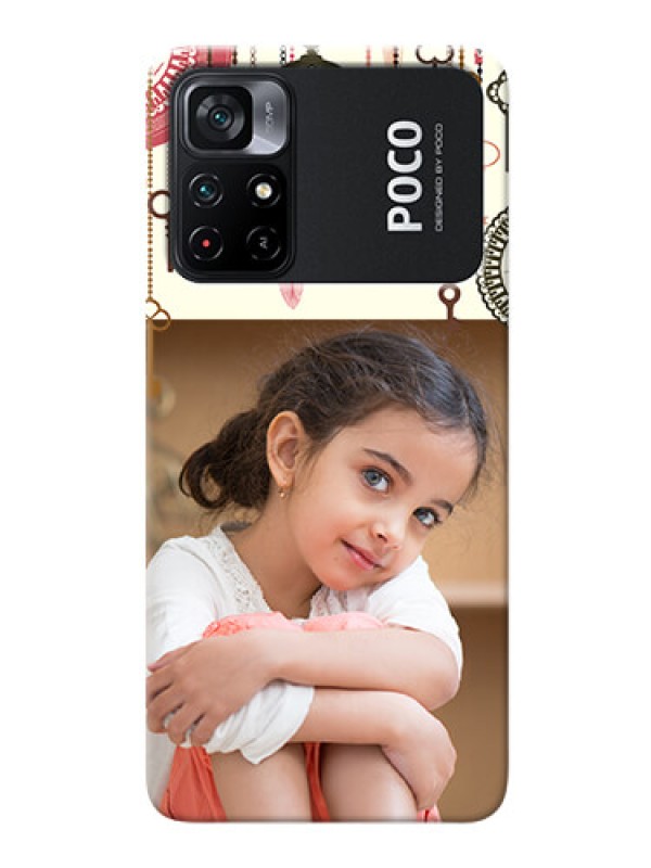 Custom Poco X4 Pro 5G Phone Back Covers: Boho Style Design