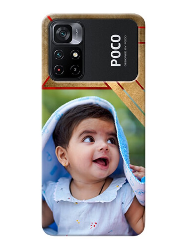 Custom Poco X4 Pro 5G mobile phone cases: Gradient Abstract Texture Design